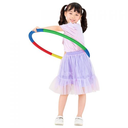 華詩孟 兒童呼啦圈幼兒園小孩小號(hào)女寶3-5-6-8歲小學(xué)生軟海綿初學(xué)者專用表演圈