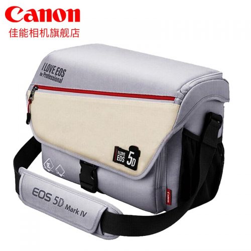 佳能（Canon） 佳能相機(jī)包單反包 單肩攝影包 照相機(jī)背包6d2 6d 5d4 800d防潮微單包 佳能5D4單肩攝影包（一機(jī)三鏡）