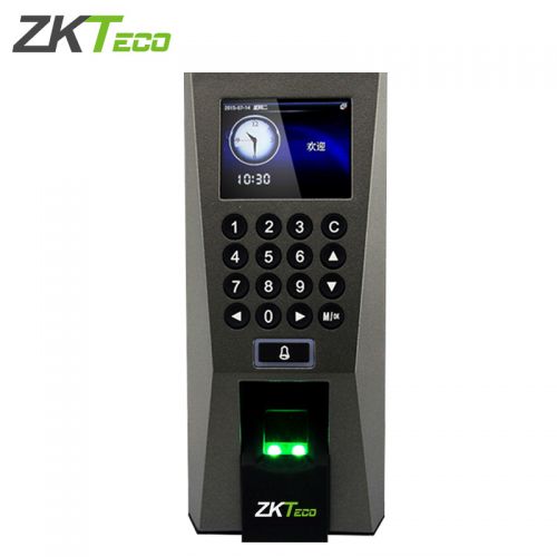 中控智慧（ZKTeco） 熵基中控F18指紋門禁鎖中控考勤機打卡一體機指紋鎖辦公樓ZKT門禁 機器標(biāo)配