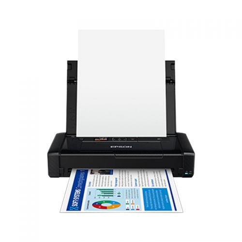 愛普生（EPSON）WF-110 便攜式打印機(jī) A4彩色噴墨打印機(jī) 無線辦公 內(nèi)置電池 USB/車載供電（WF-100升級(jí)款）