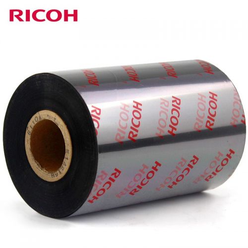 理光（RICOH） B110CR 全樹脂基碳帶 不干膠 標(biāo)簽機(jī)色帶 熱轉(zhuǎn)印 條碼打印機(jī)碳帶 70mm*300m