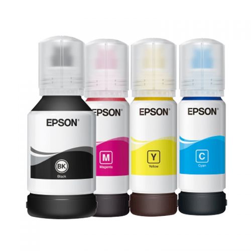 愛普生（EPSON） 002墨水T03X1 L4158 L4168 6168 L6178 L6198 4只裝（1黑3彩） 原裝