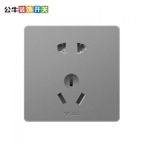 公牛開(kāi)關(guān)插座面板10a帶開(kāi)關(guān)面板網(wǎng)線網(wǎng)絡(luò)86型墻面暗裝5孔16A空調(diào)墻壁USB五孔插座一開(kāi)雙控G12 正五孔插座