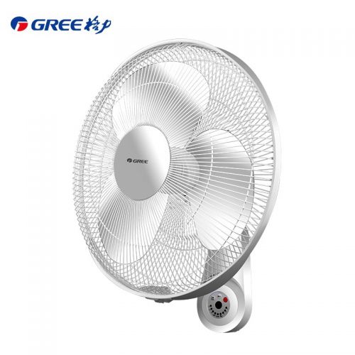 格力（GREE） 壁掛式電風(fēng)扇掛墻壁家用掛壁風(fēng)扇 辦公室餐廳遙控壁扇掛壁式電扇FB-4001B-WG